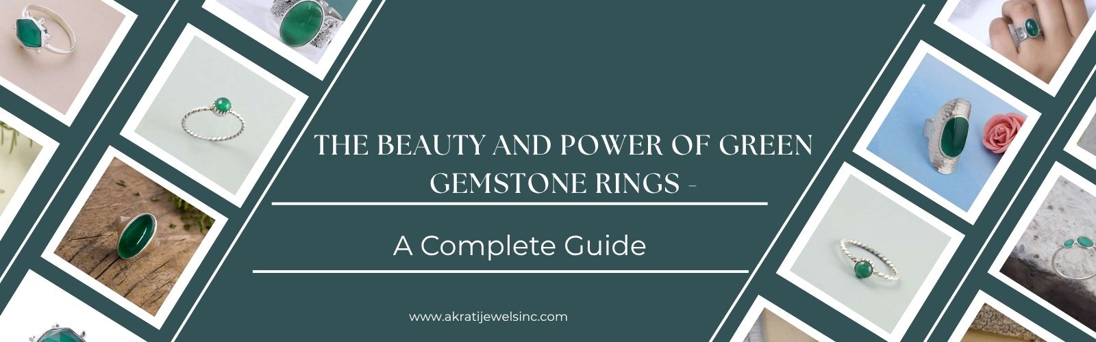 The Beauty and Power of Green Gemstone Rings a Complete Guide - Akrati Jewels Inc