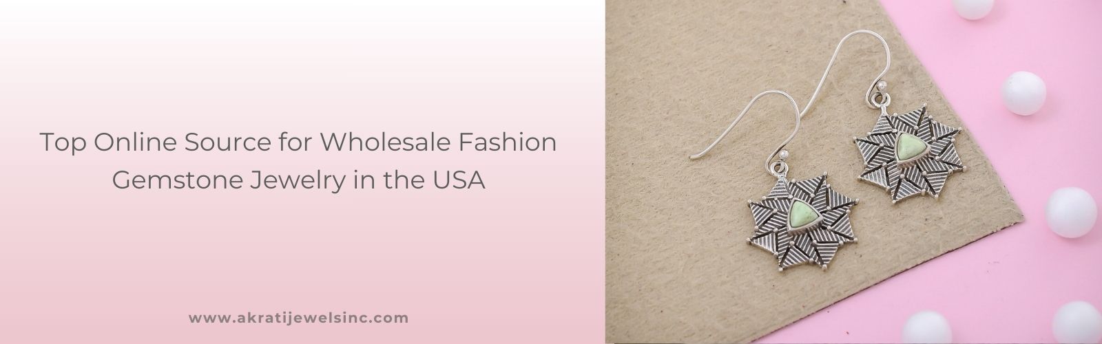 Top Online Source for Wholesale Fashion Gemstone Jewelry in the USA | Akrati Jewels Inc 