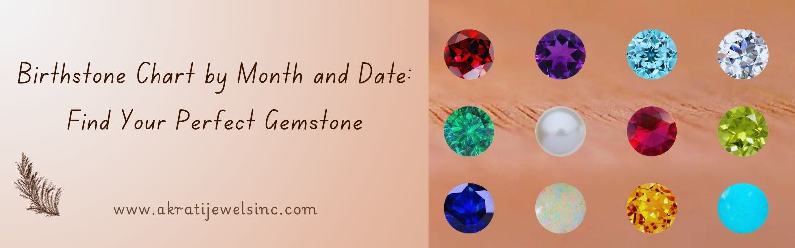 Birthstone Chart by Month and Date Find Your Perfect Gemstone Akrati Jewels Inc