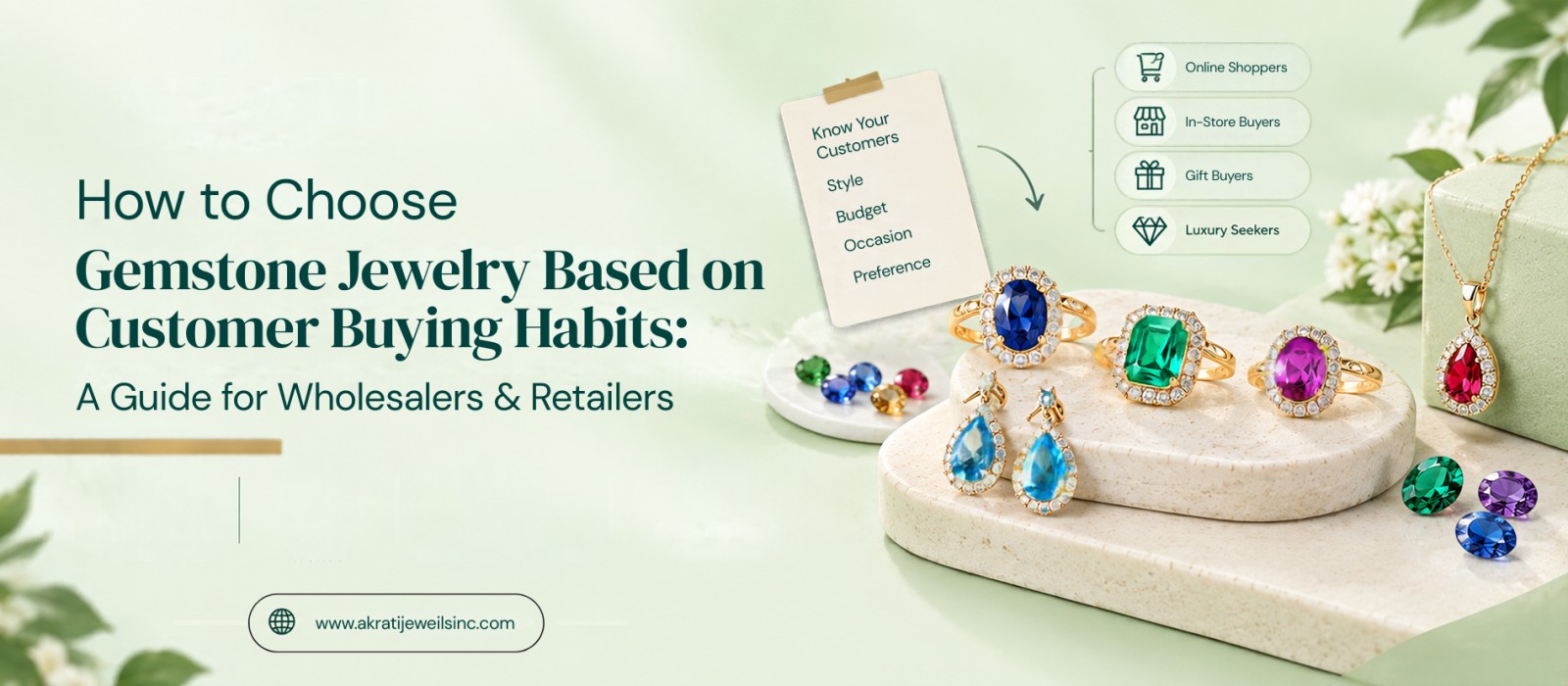 gemstone jewelry manufacturer