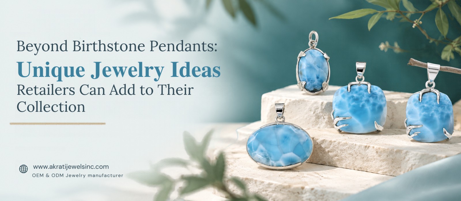 Birthstone Pendants
