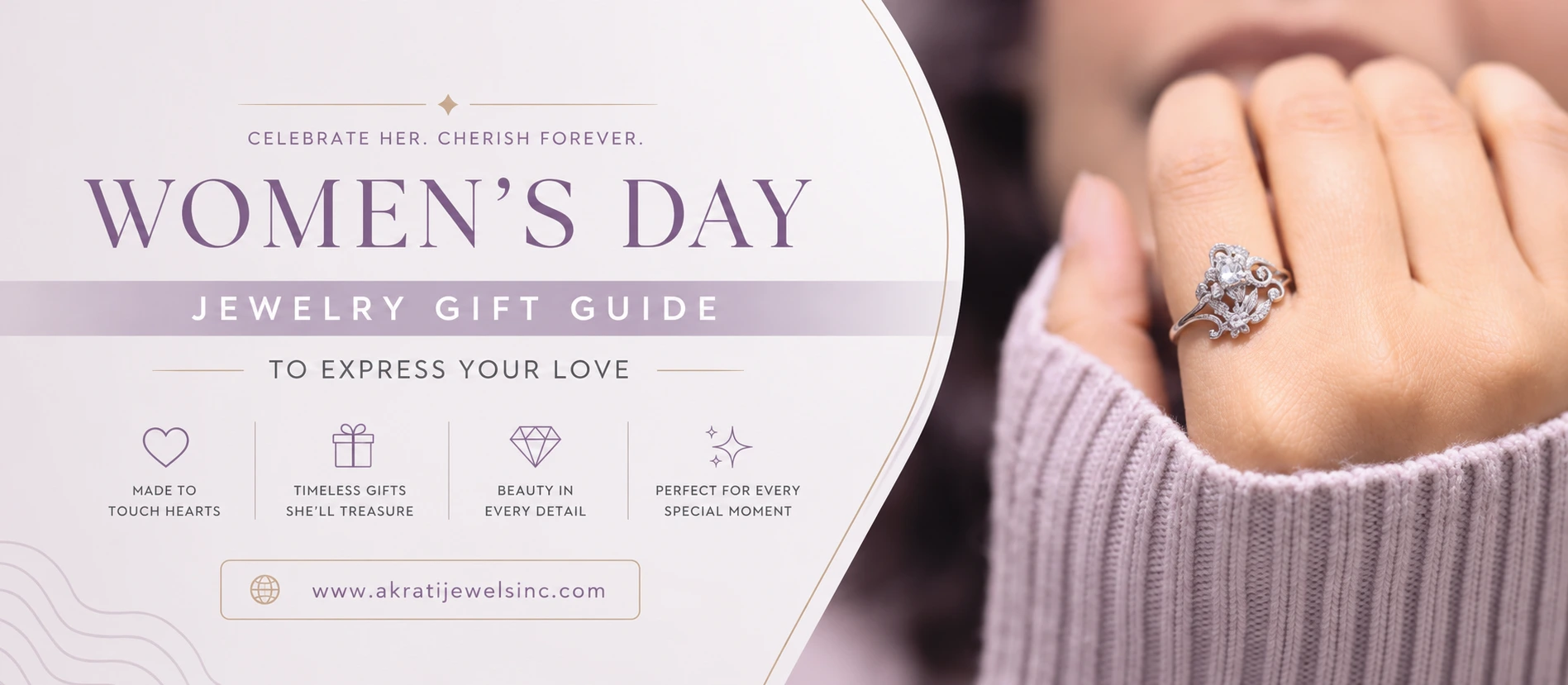 Women's Day Jewelry Gift Guide to Express Your Love