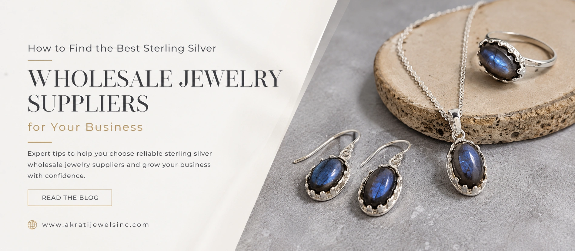 How to Find the Best Sterling Silver Wholesale Jewelry Suppliers for Your Business  - Akrati Jewels