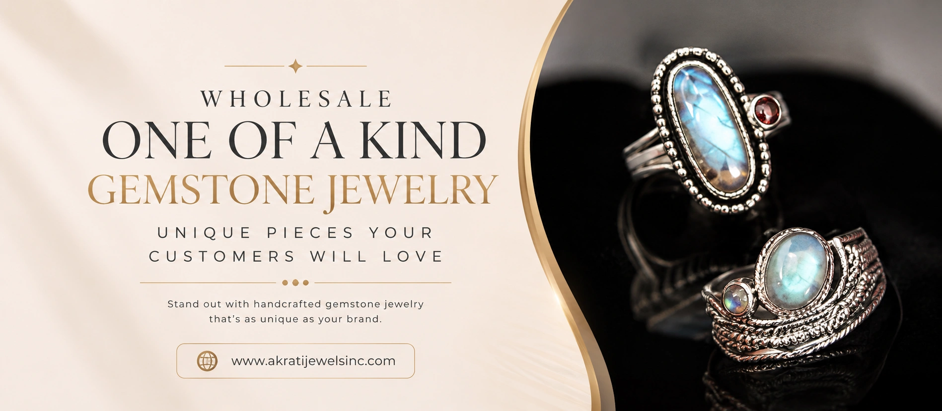 Wholesale One of a Kind Gemstone Jewelry Unique Pieces Your Customers Will Love  - Akrati Jewels