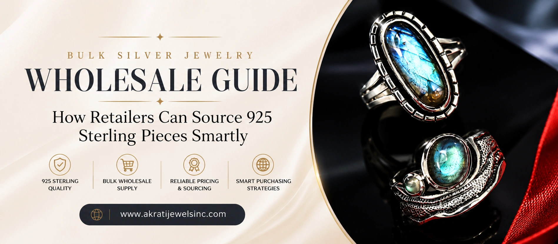 Bulk Silver Jewelry Wholesale Guide How Retailers Can Source 925 Sterling Pieces Smartly - Akrati Jewels Inc