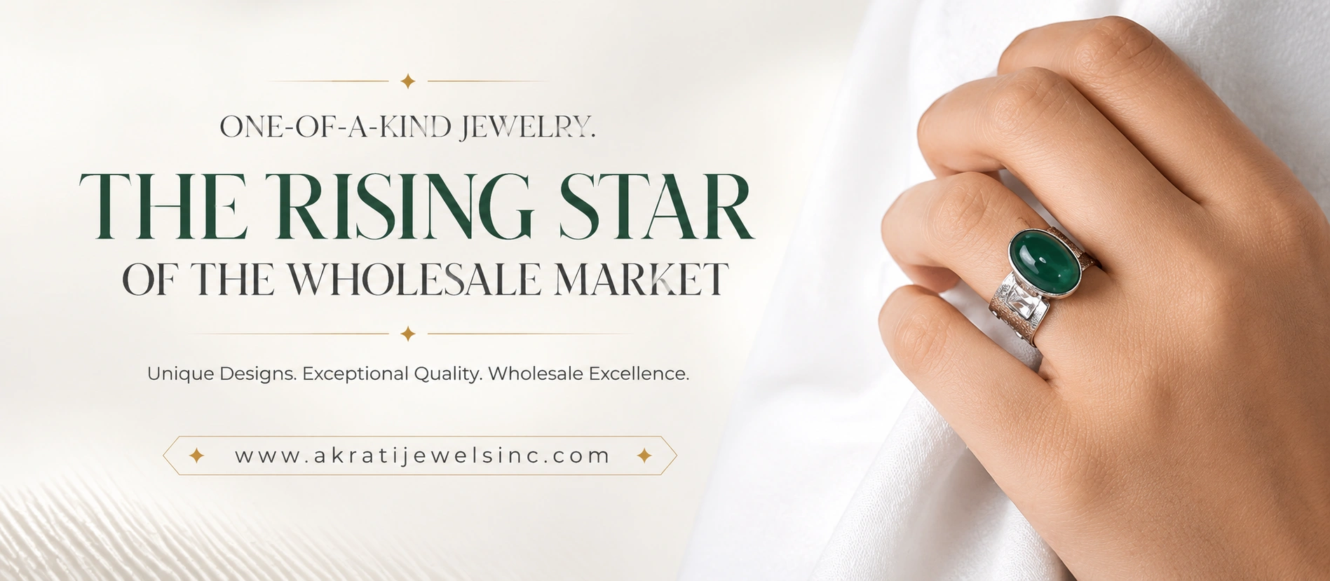 One-of-a-Kind Jewelry: The Rising Star of the Wholesale Market - Akrati Jewels