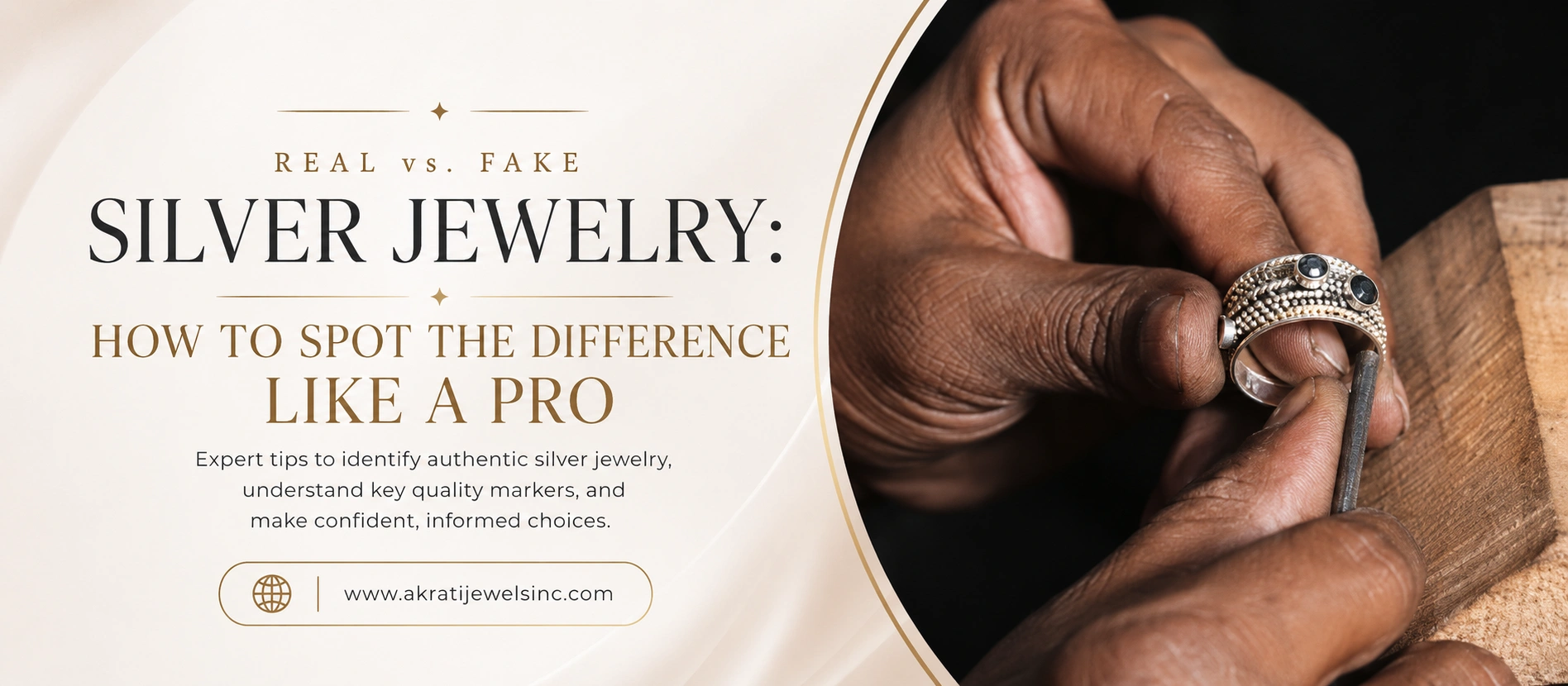 Real vs. Fake Silver Jewelry How to Spot the Difference Like a Pro - Akrati Jewels Inc