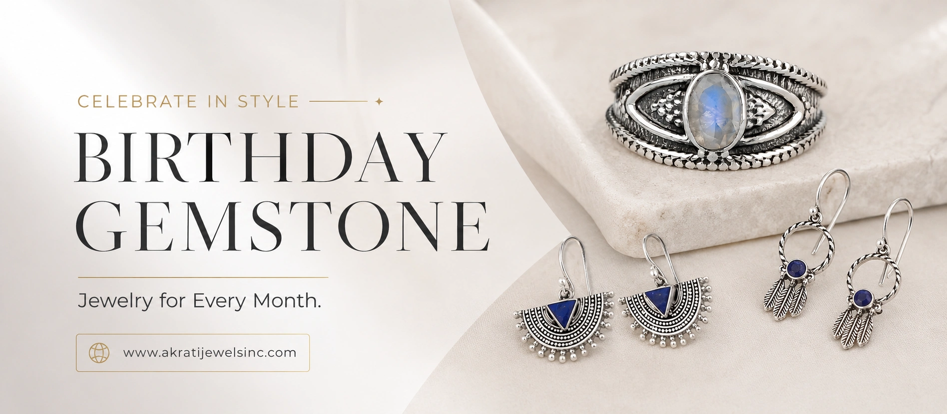 Celebrate in Style: Birthday Gemstone Jewelry for Every Month - Akrati Jewels