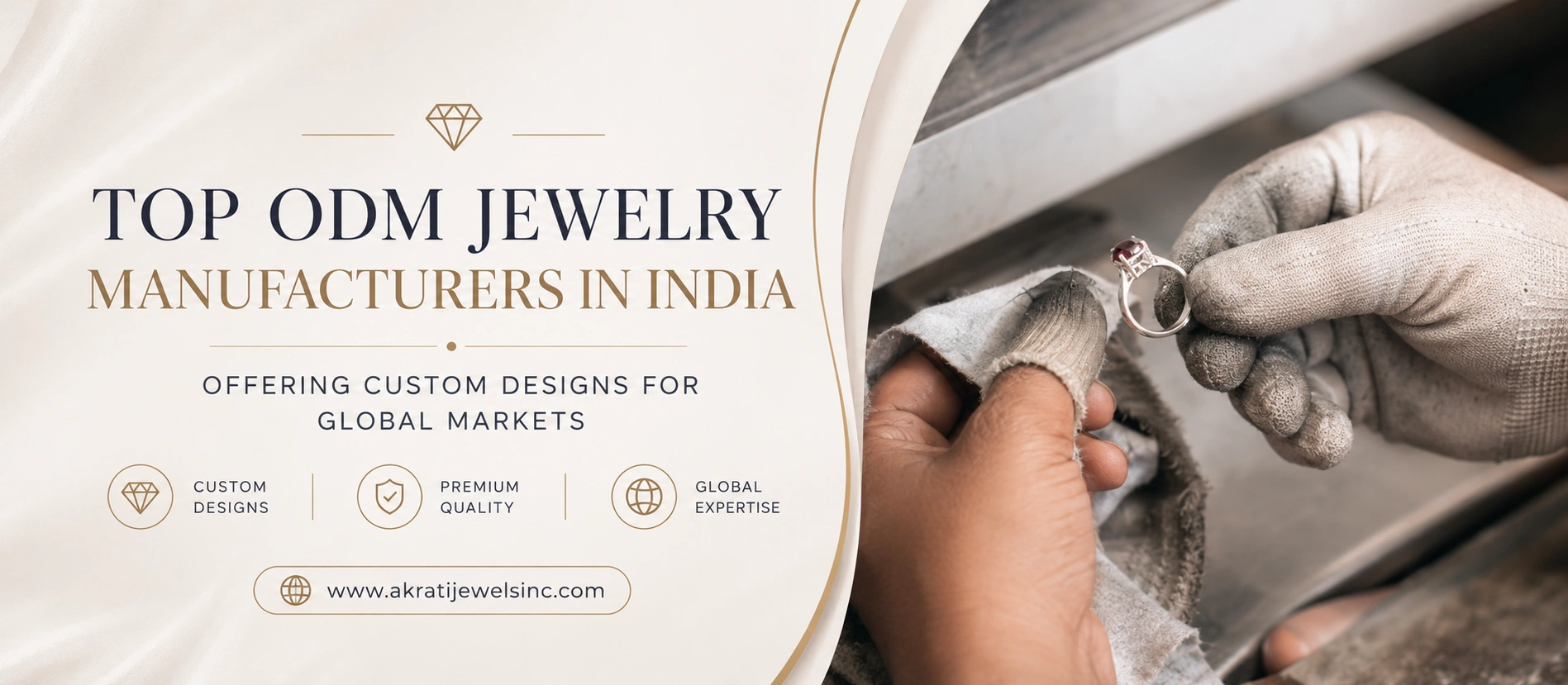 Top ODM Jewelry Manufacturers in India Offering Custom Designs for Global Markets - Akrati Jewels Inc