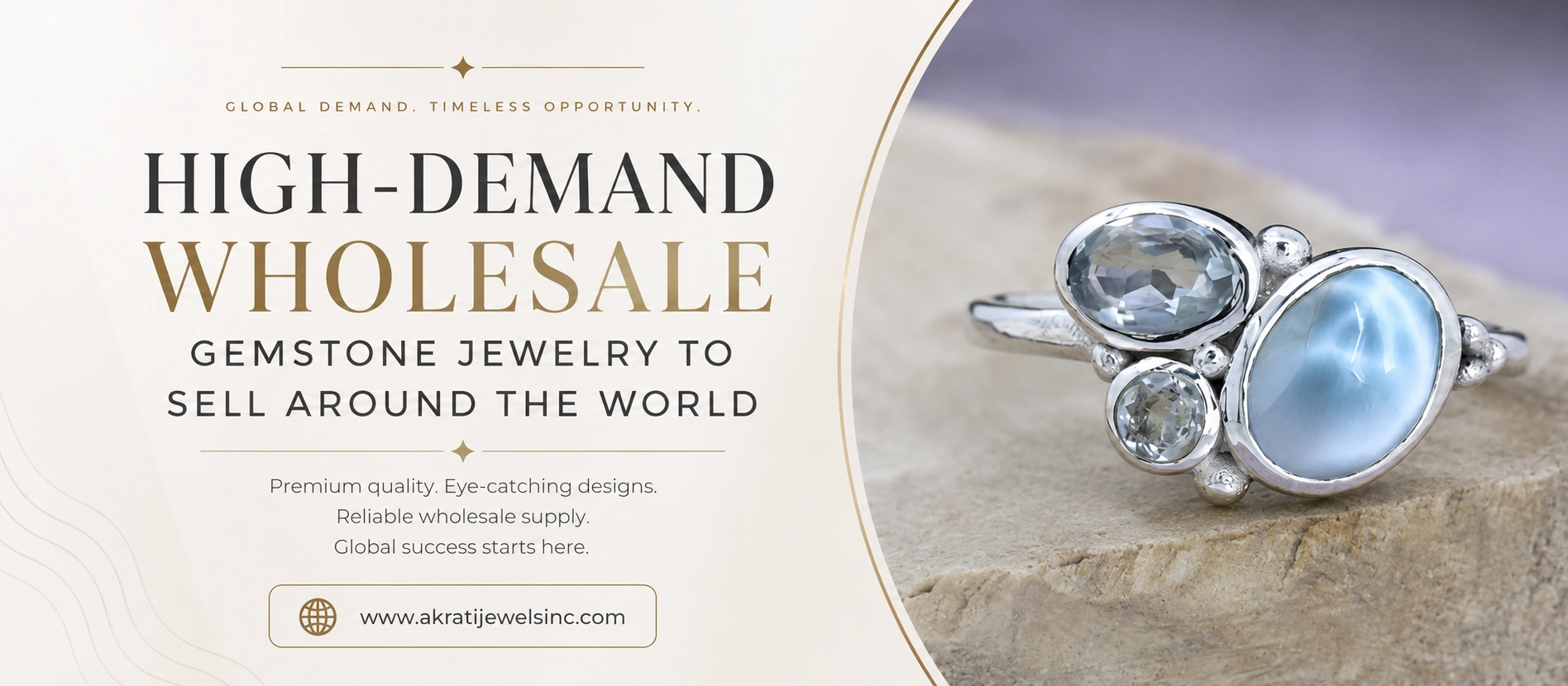 High-Demand Wholesale Gemstone Jewelry to Sell Around the World - Akrati Jewels Inc