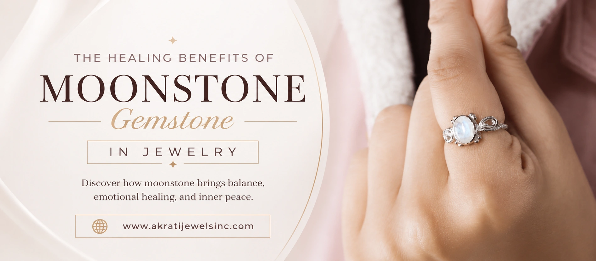 The Healing Benefits of Moonstone Gemstone in Jewelry - Akrati Jewels Inc