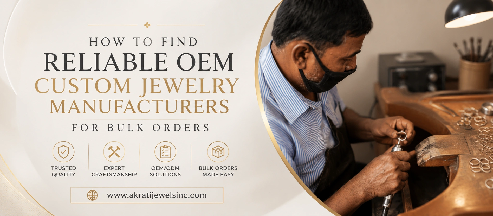 How to Find Reliable OEM Custom Jewelry Manufacturers for Bulk Orders - Akrati Jewels Inc