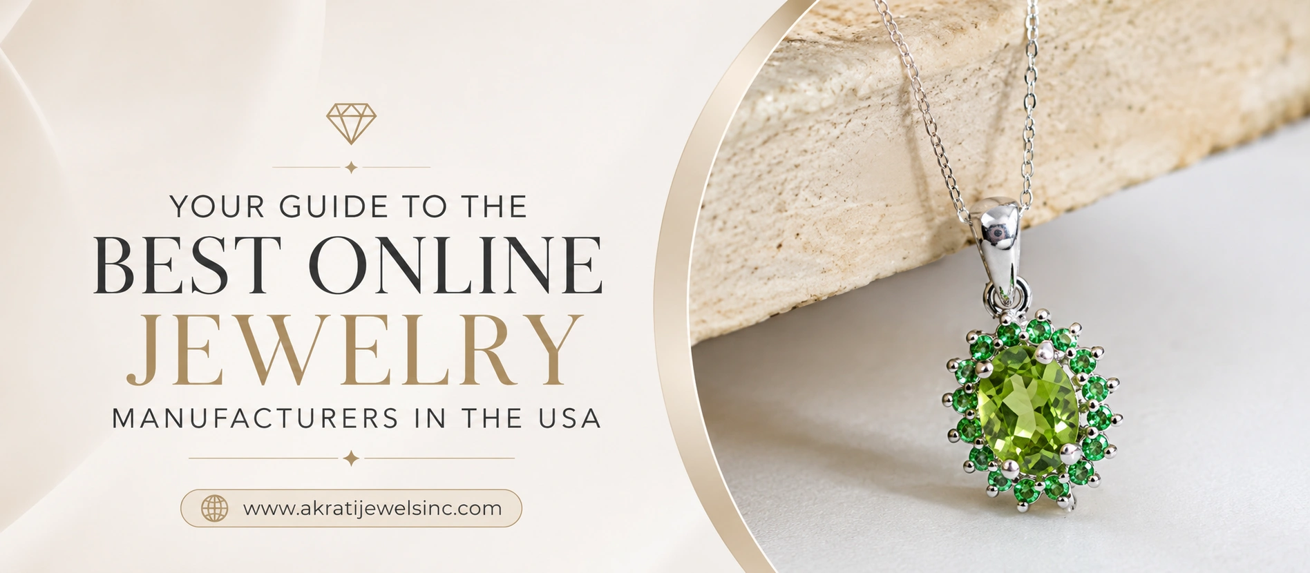 Your Guide to the Best Online Jewelry Manufacturers in the USA: Fast Shipping, Quality Craftsmanship - Akrati Jewels Inc