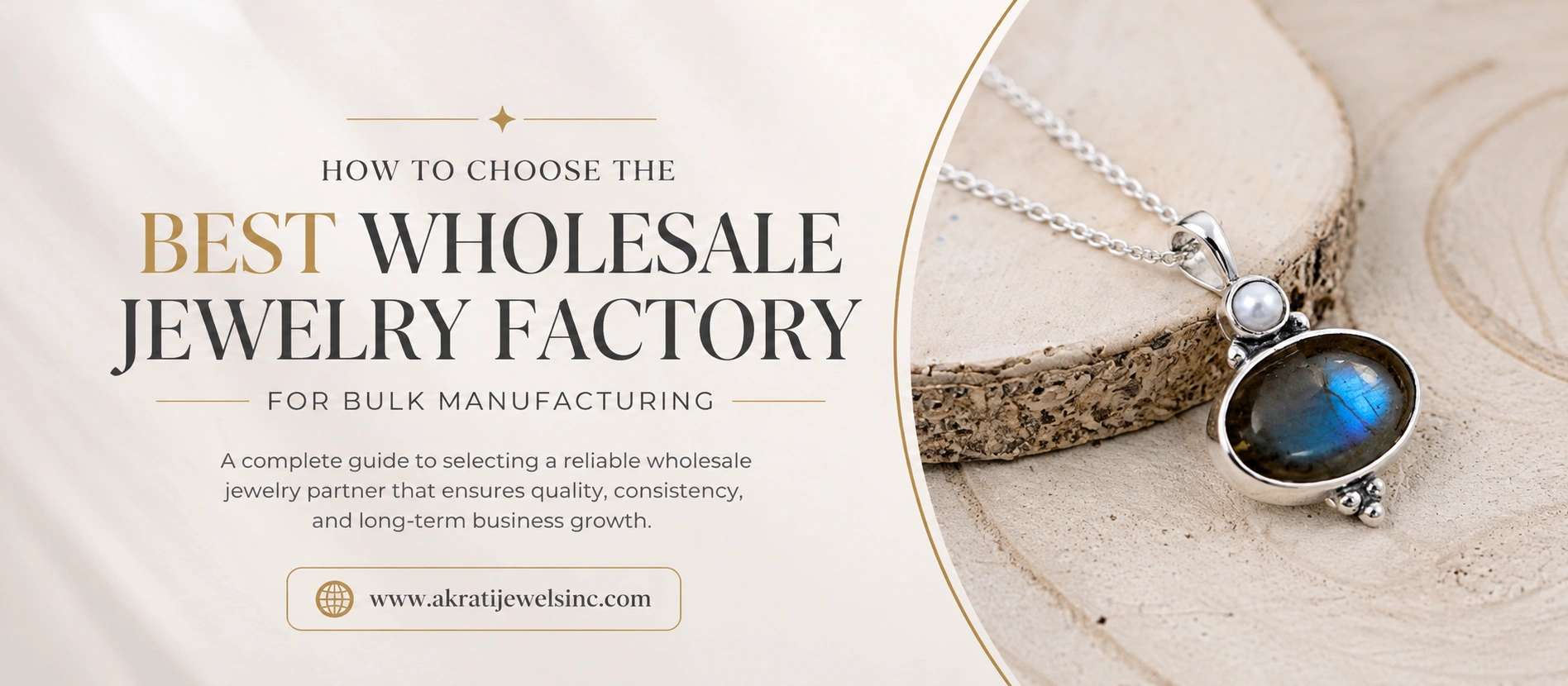 How to Choose the Best Wholesale Jewelry Factory for Bulk Manufacturing - Akrati Jewels Inc