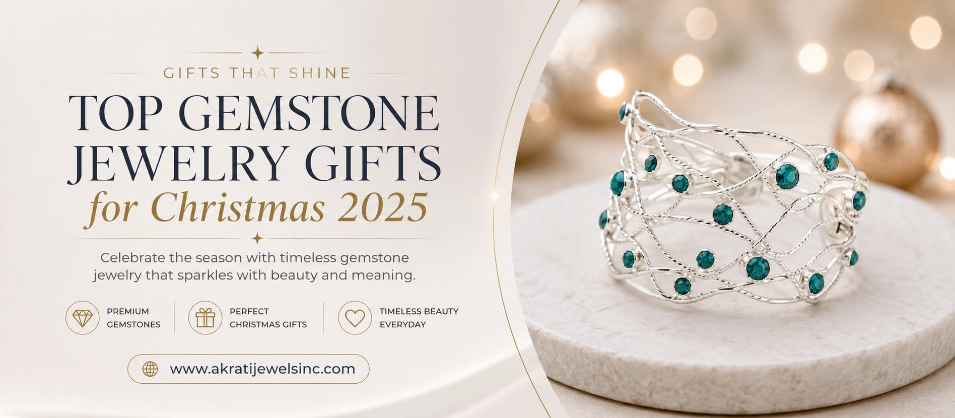  Gifts That Shine Top Gemstone Jewelry Gifts for Christmas 2025 - Akrati Jewels Inc