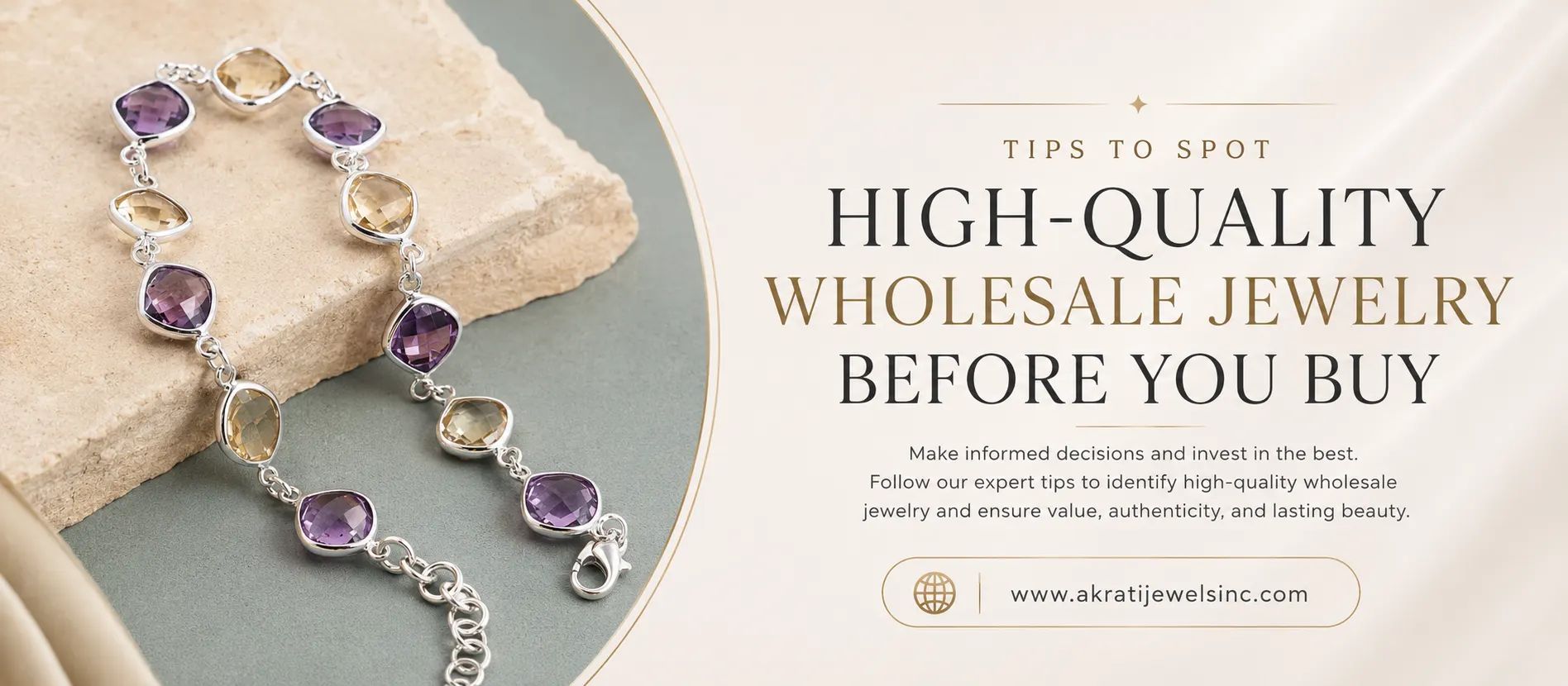 Tips to Spot High-Quality Wholesale Jewelry Before You Buy  | Akrati Jewels Inc