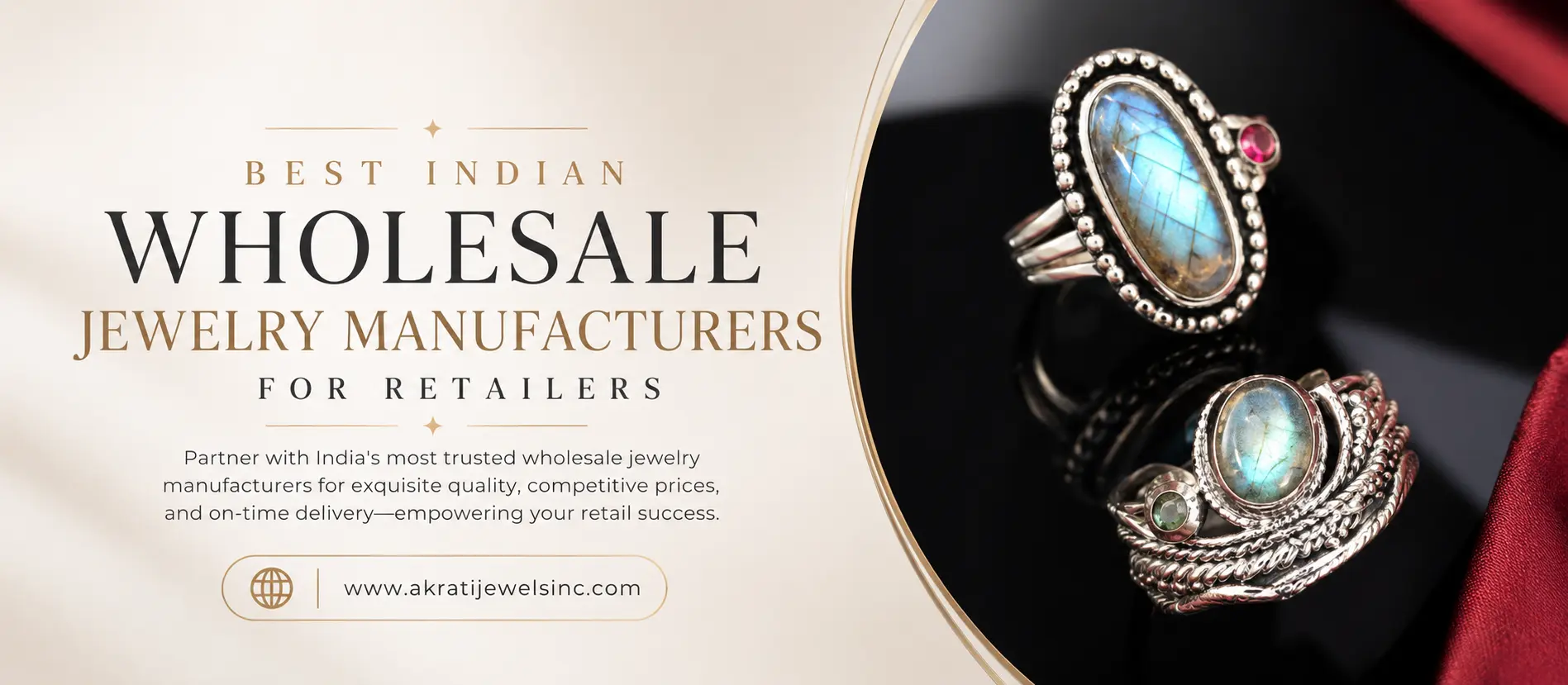 Best Indian Wholesale Jewelry Manufacturers for Retailers | Akrati Jewels Inc