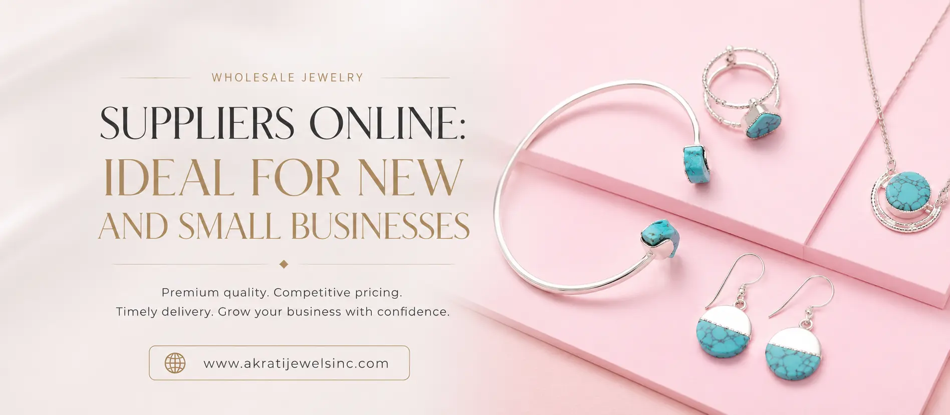 Wholesale Jewelry Suppliers Online: Ideal for New and Small Businesses  - Akrati Jewels Inc