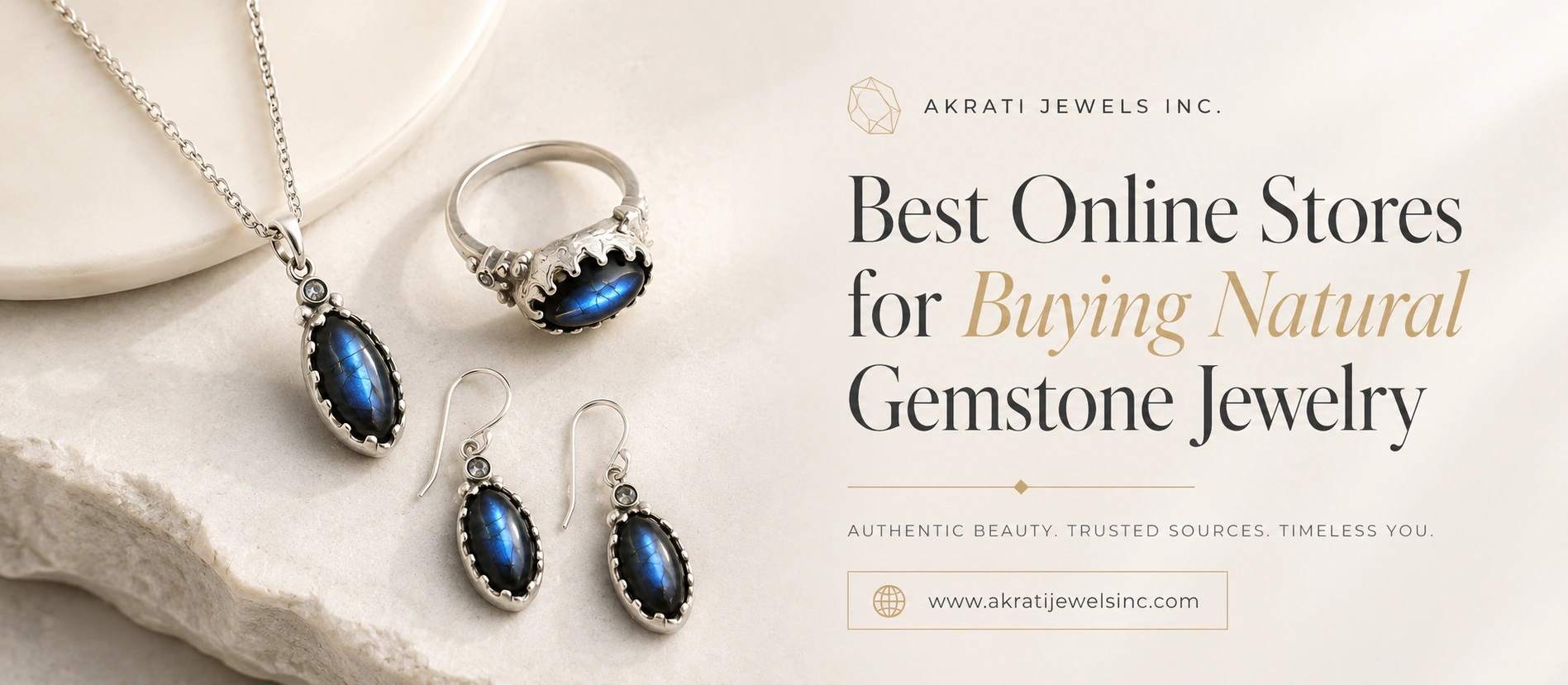 Best Online Store for Buying Natural Gemstone Jewelry Akrati Jewels Inc