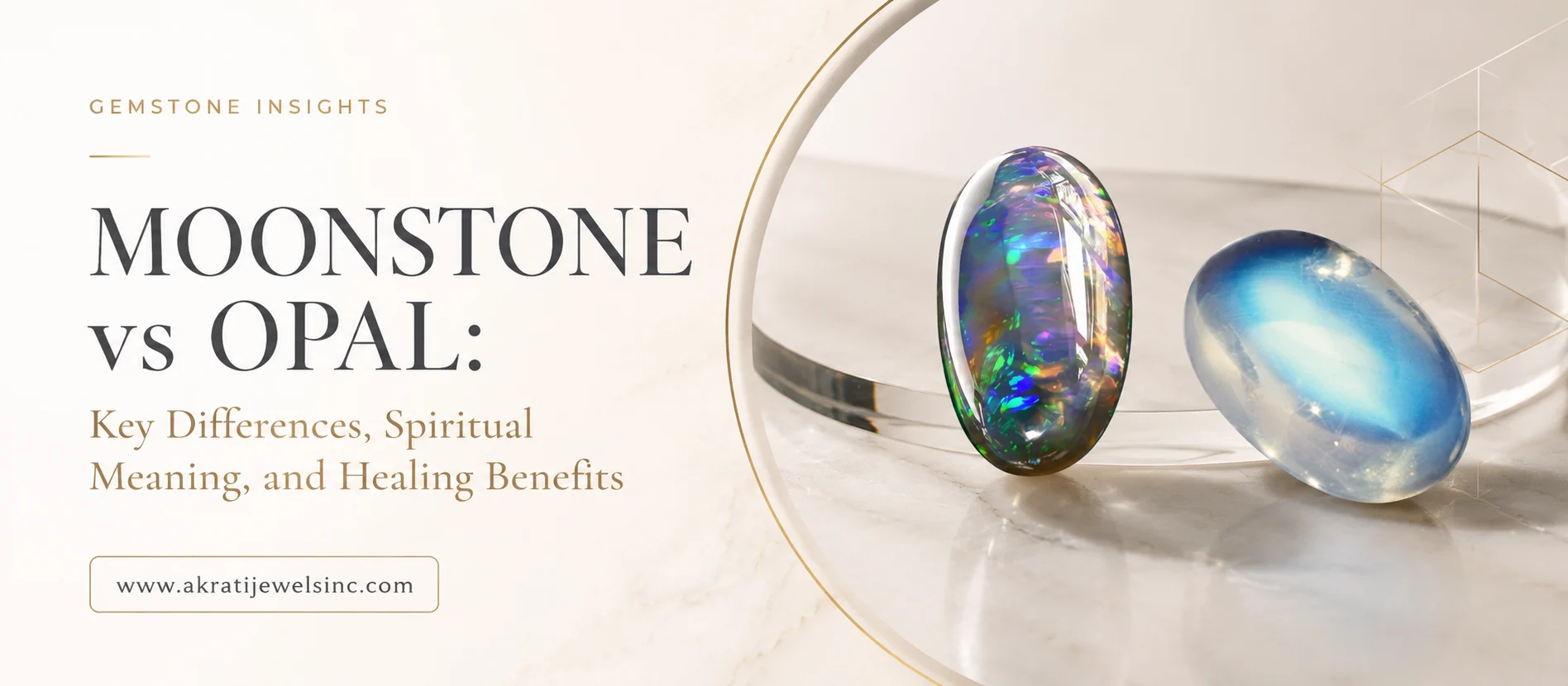 Moonstone vs Opal: Key Differences, Spiritual Meaning, and Healing Benefits Akrati Jewels Inc