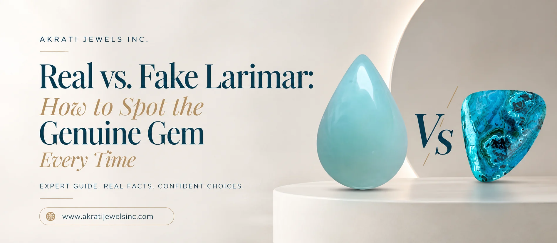 Real vs. Fake Larimar: How to Spot the Genuine Gem  Every Time Akrati Jewels Inc 