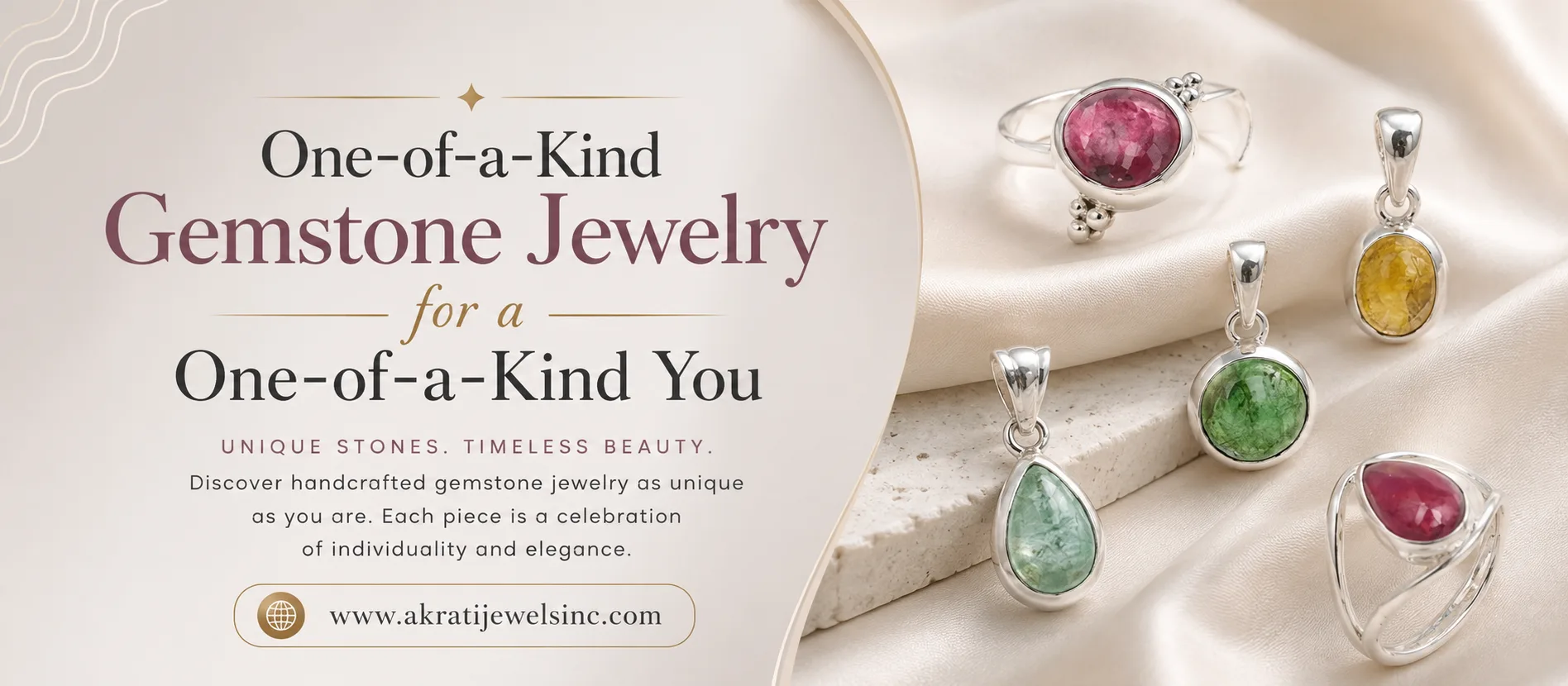 One of-a Kind gemstone Jewelry for a One of a Kind You Akrati Jewels Inc 