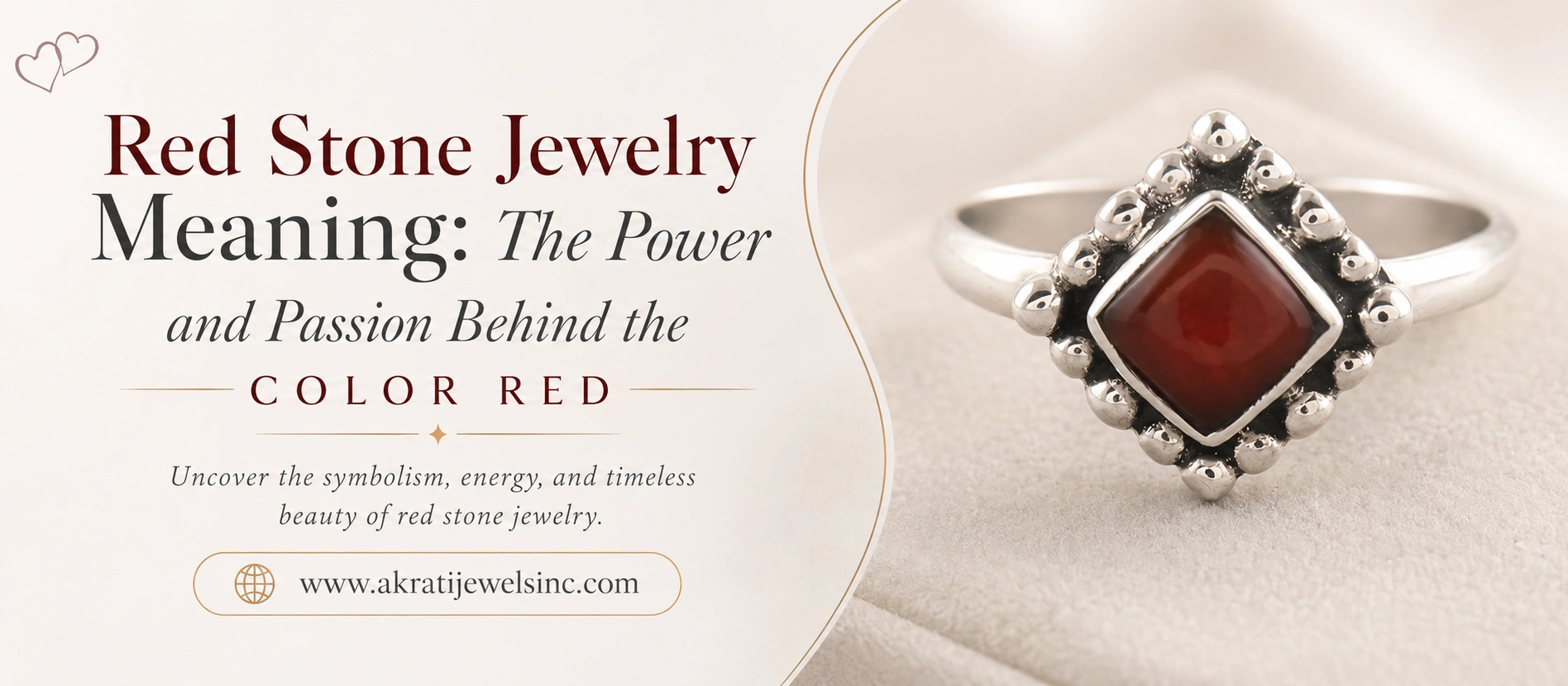 Red Stone Jewelry Meaning: The Power and Passion Behind the Color Red Akrati Jewels Inc