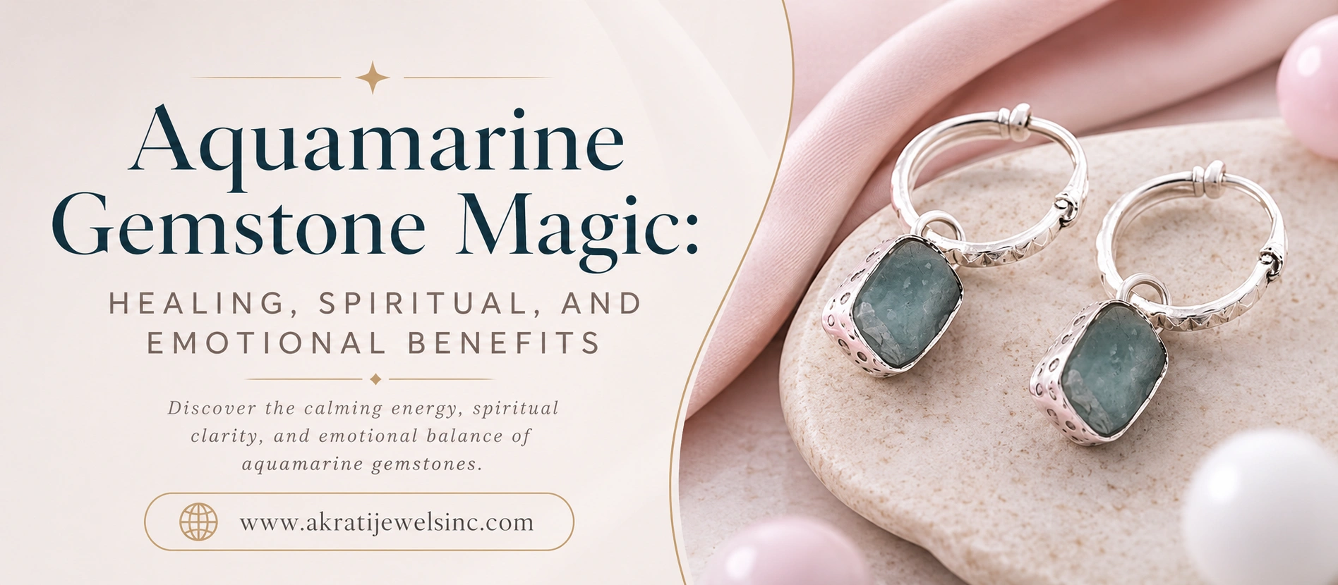 Aquamarine Gemstone Magic: Healing, Spiritual, and Emotional Benefits Akrati Jewels Inc 