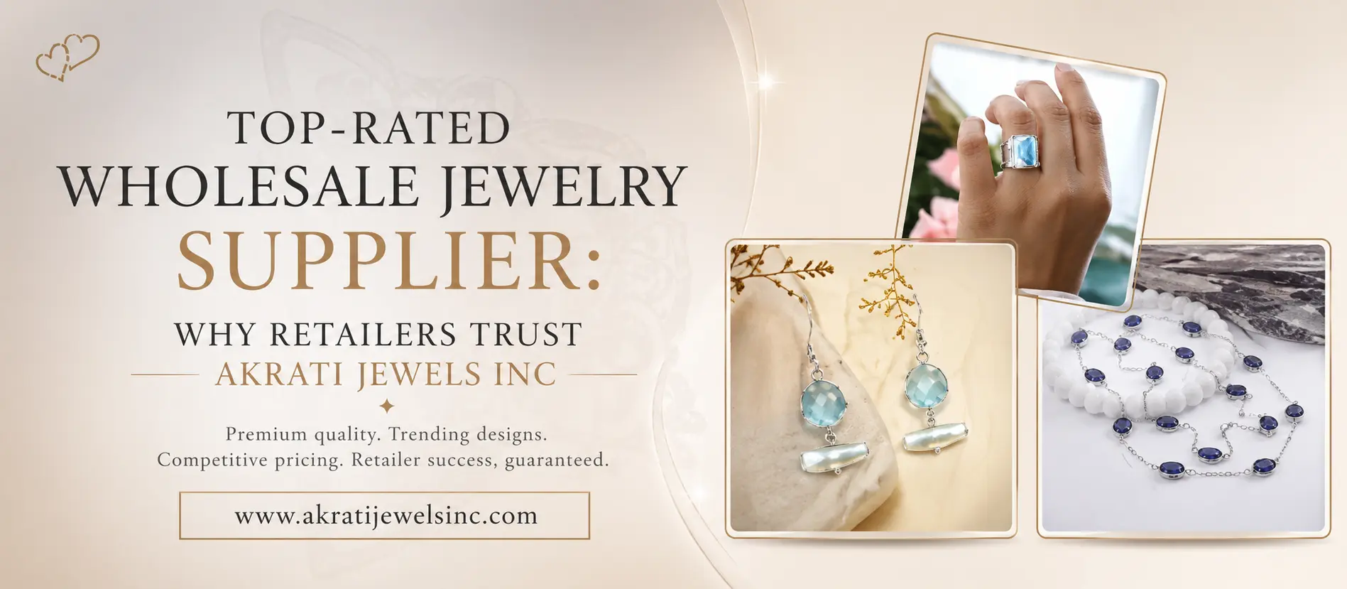 Top-Rated Wholesale Jewelry Supplier: Why Retailers Trust Akrati Jewels