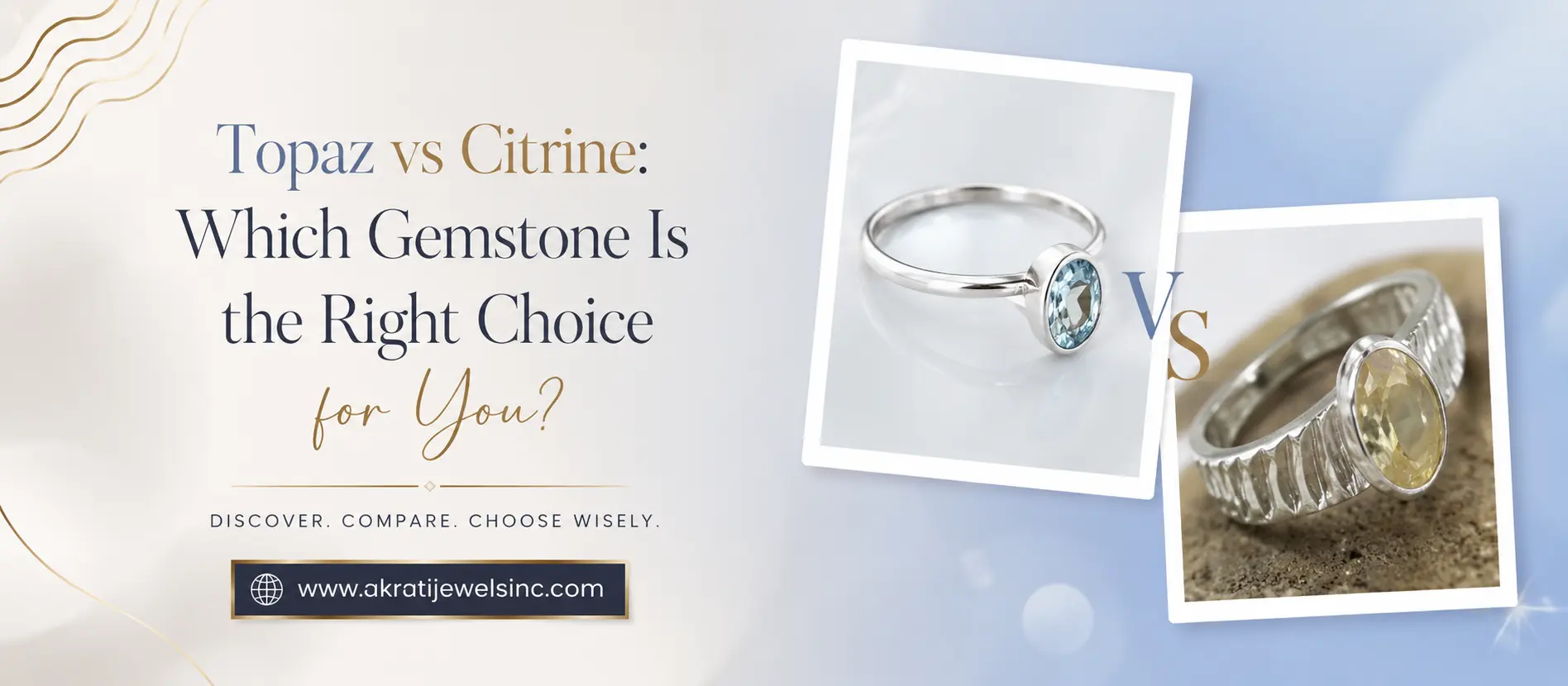 Topaz vs Citrine: Which Gemstone Is the Right Choice for You Akrati Jewels inc