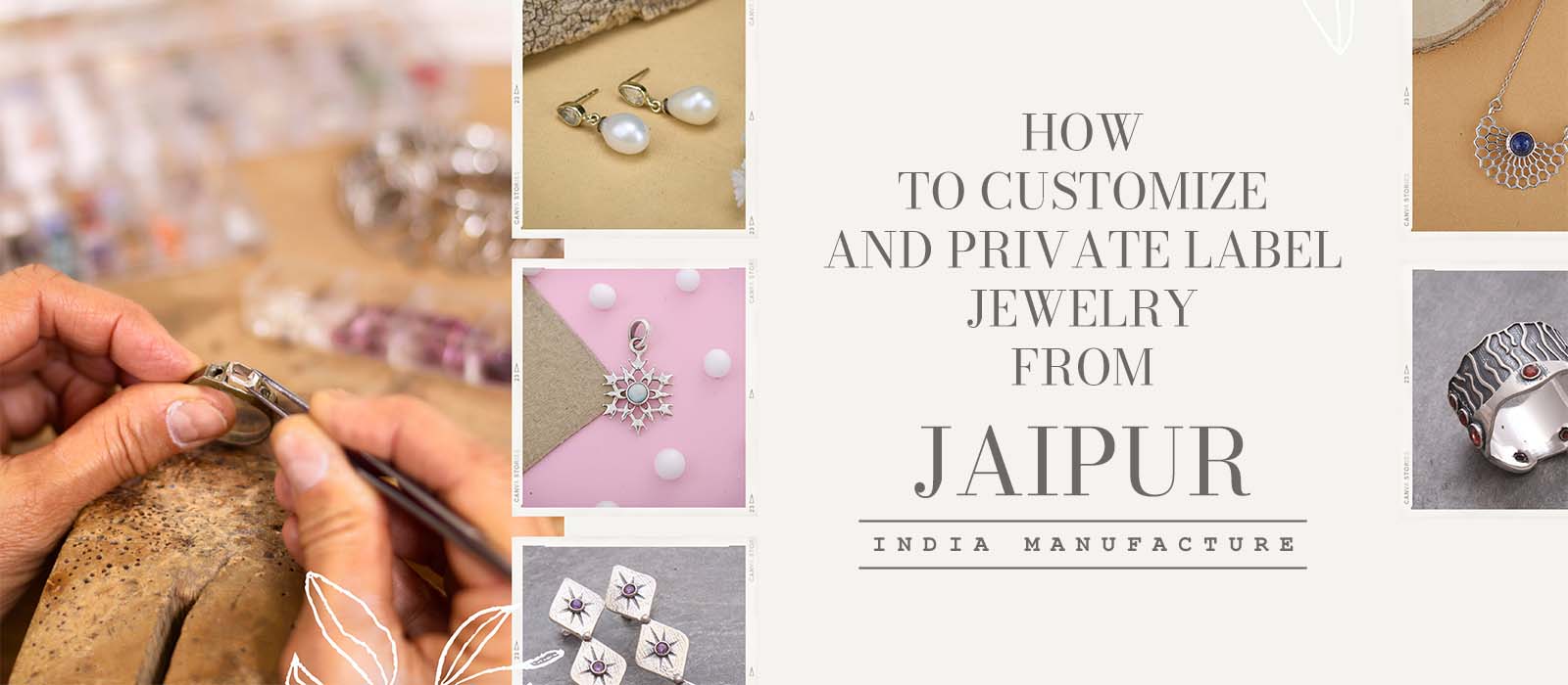 Customize private label jewelry